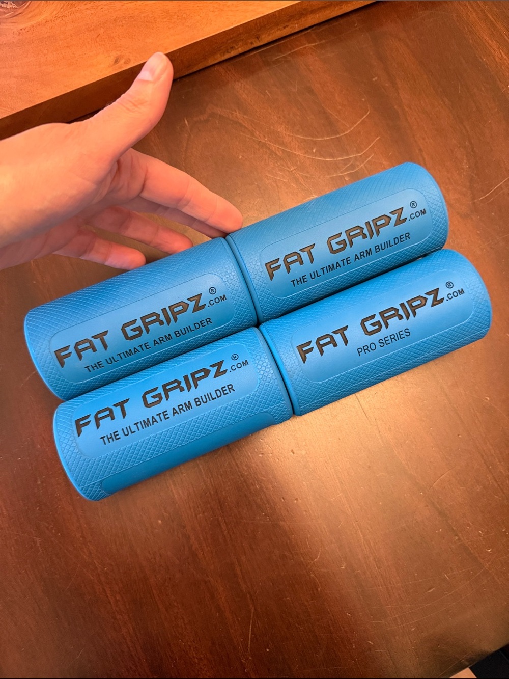 Fat Gripz Pro - 2sets - Weight Grips For Barbell & Dumbbells